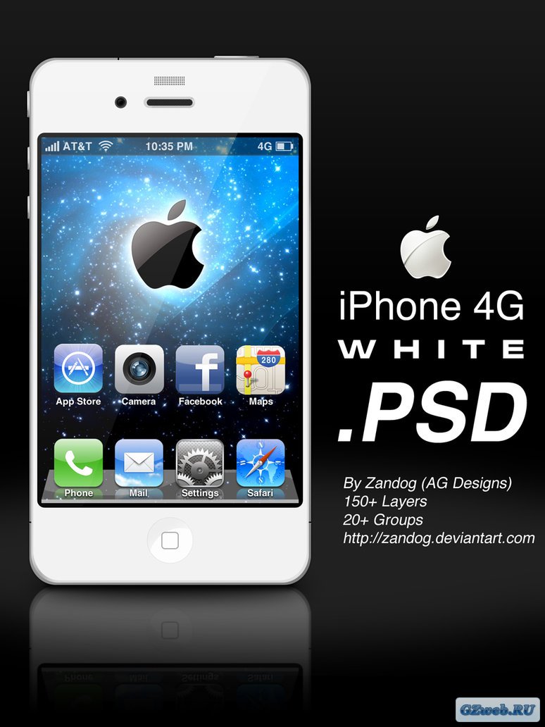 4g white. Flayer White iphone.